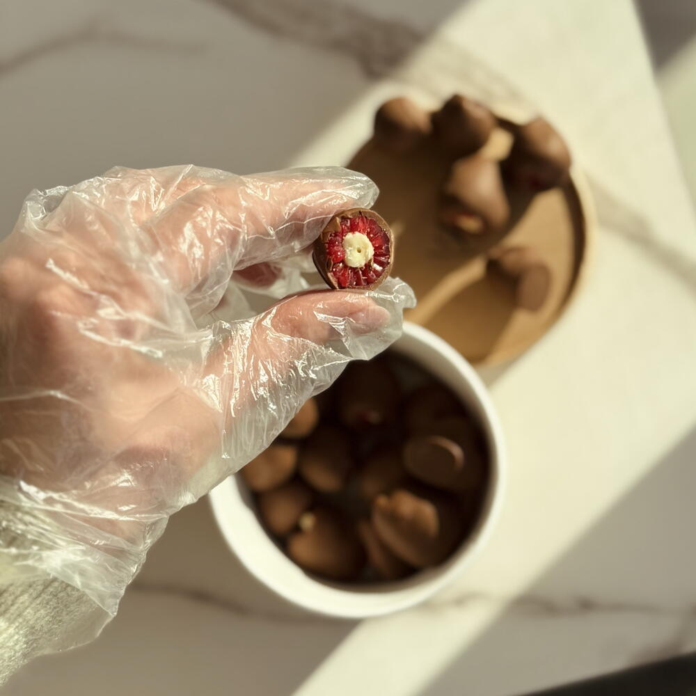 Малина в шоколаде