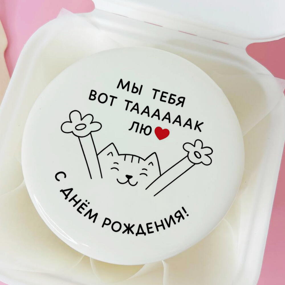 Бенто торт с котом