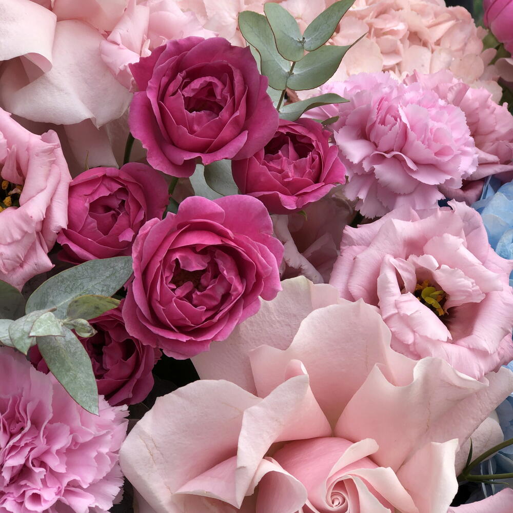 🌸🌸🌸Корзина с цветами «Нежность»
