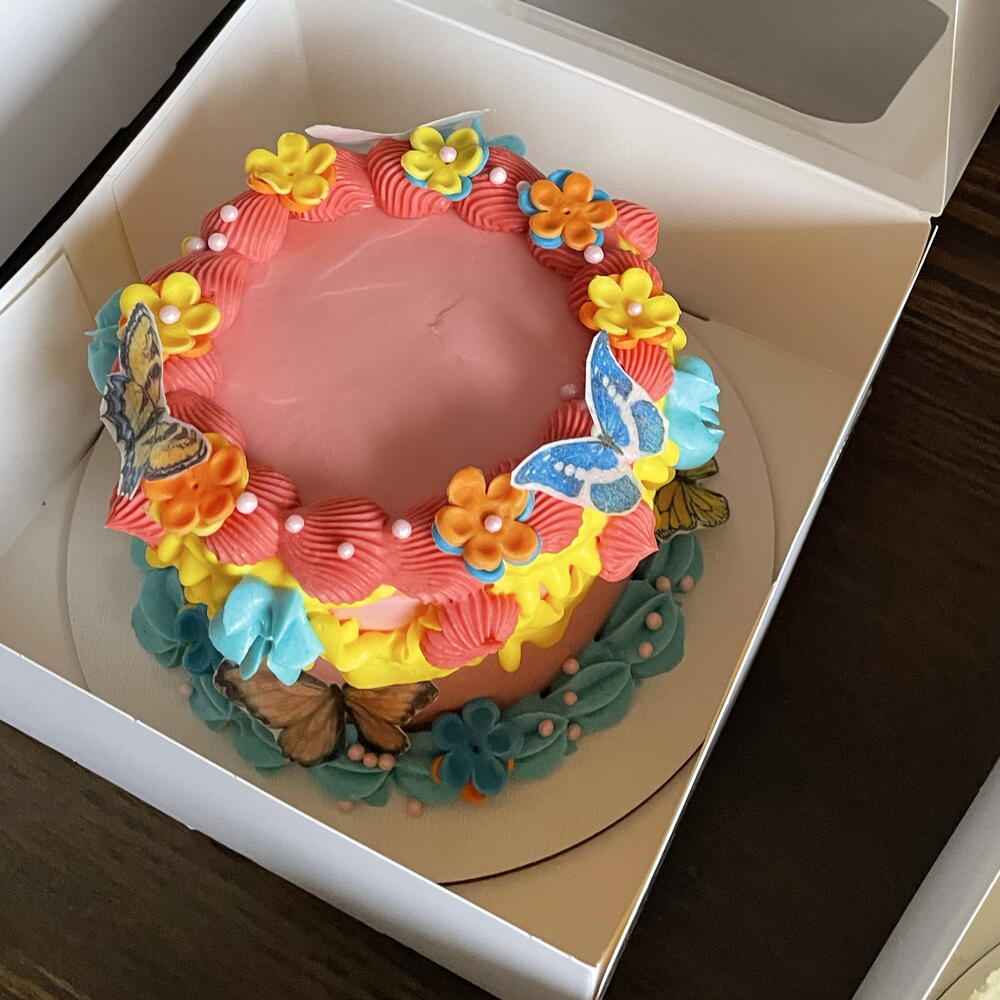 Dopamine bento cake
