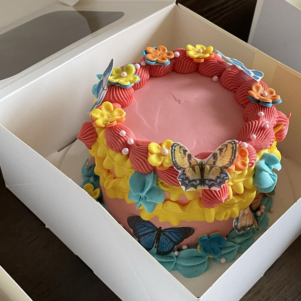 Dopamine bento cake
