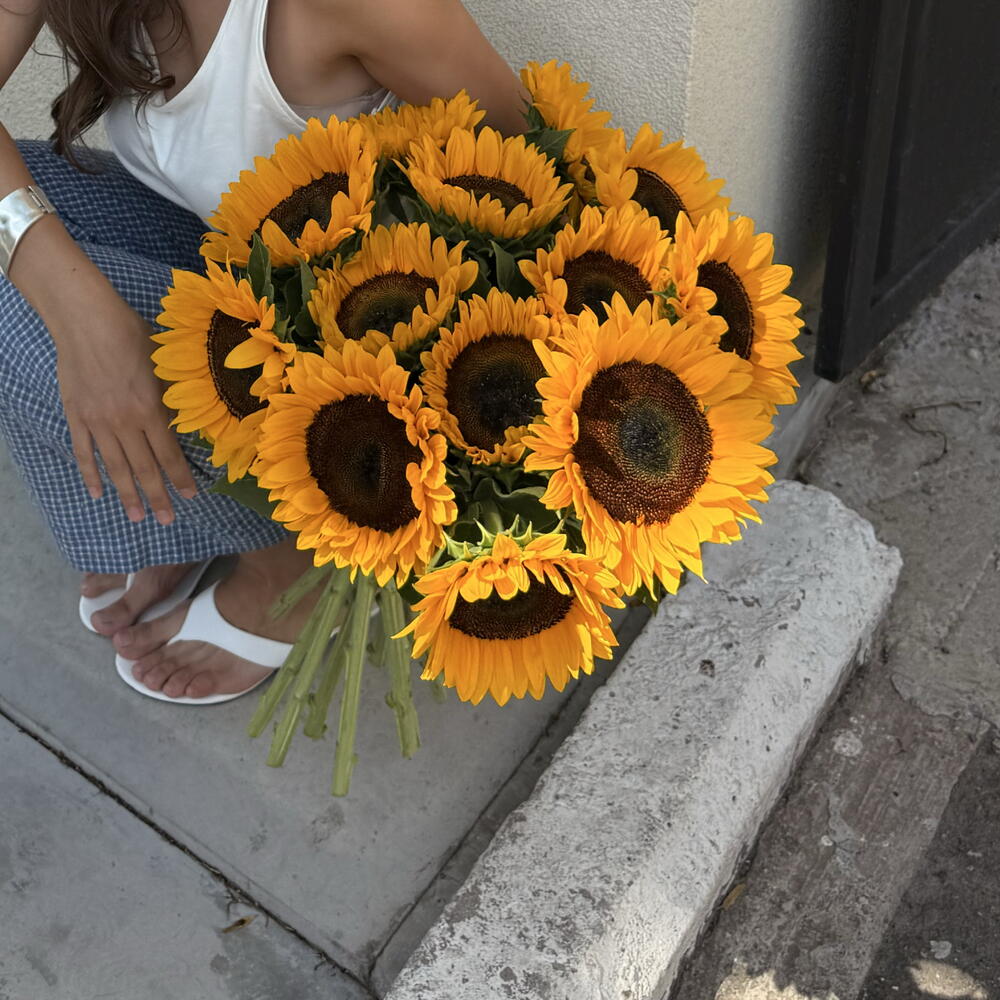 Букет подсолнухов 🌻🌻🌻