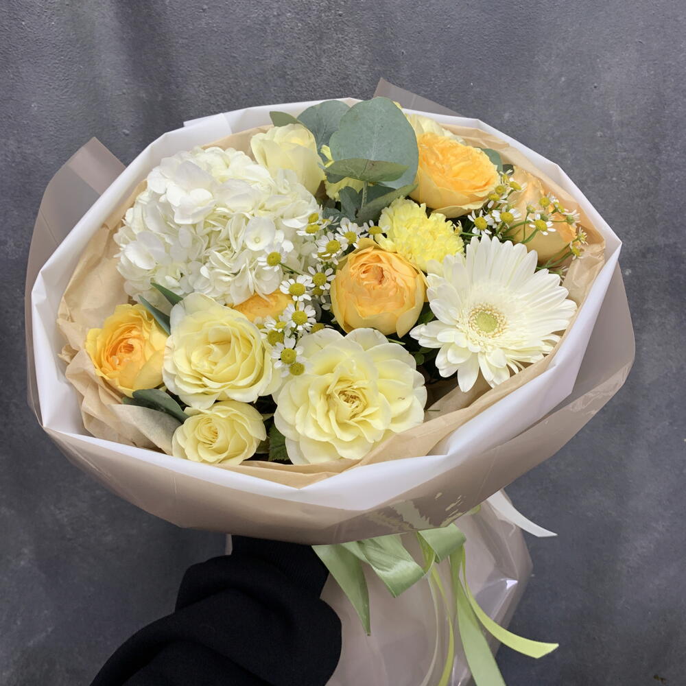 Солнечное счастье с гортензией