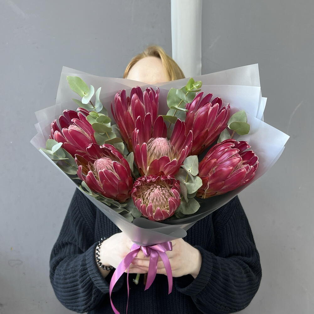 Протея с эвкалиптом 💞
