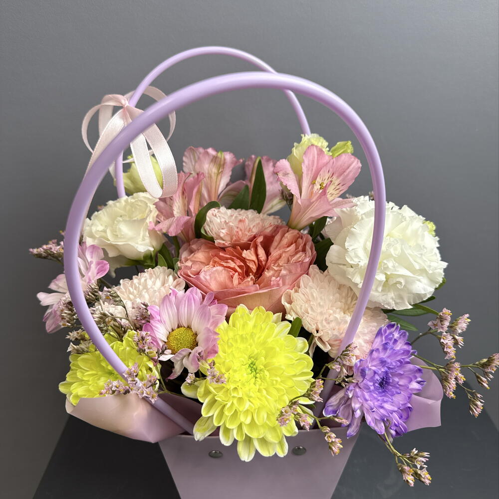 Цветы в сумочке 🌸