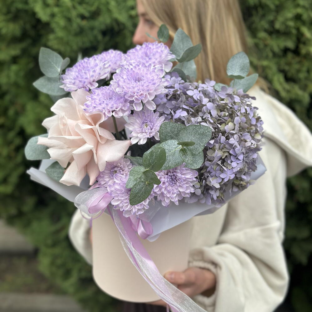 Лиловые цветы
