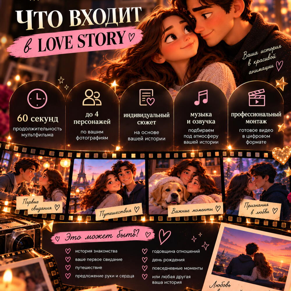 Personal cartoon lOVE STORY