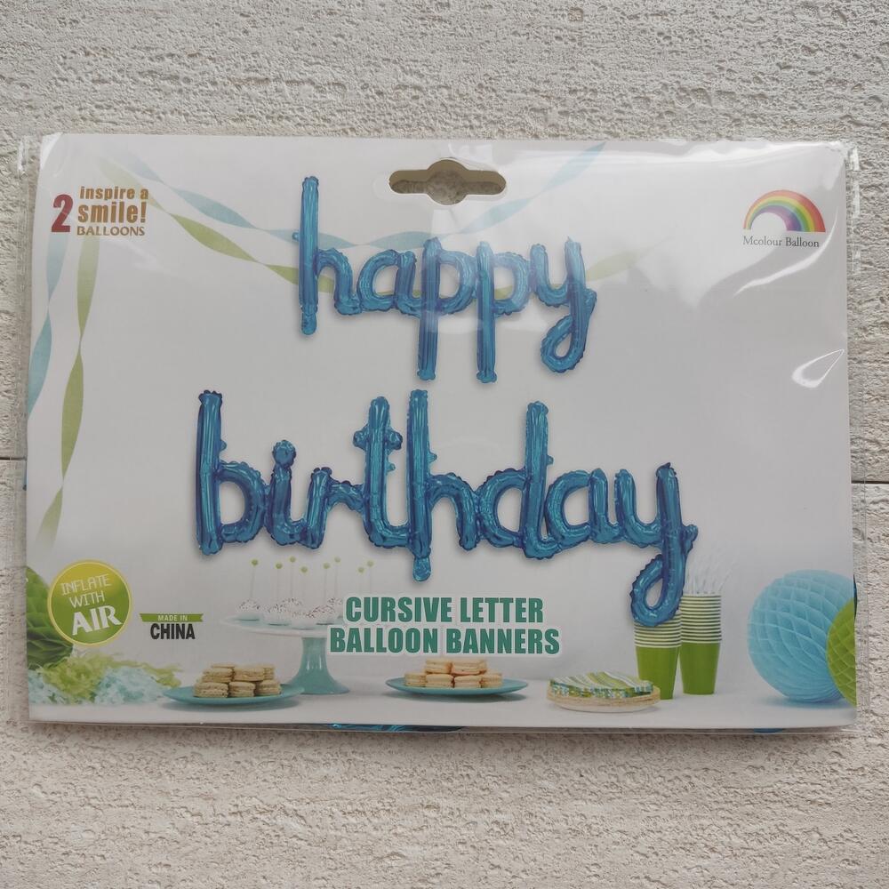 Набор шаров мини-надпись "Happy birthday"