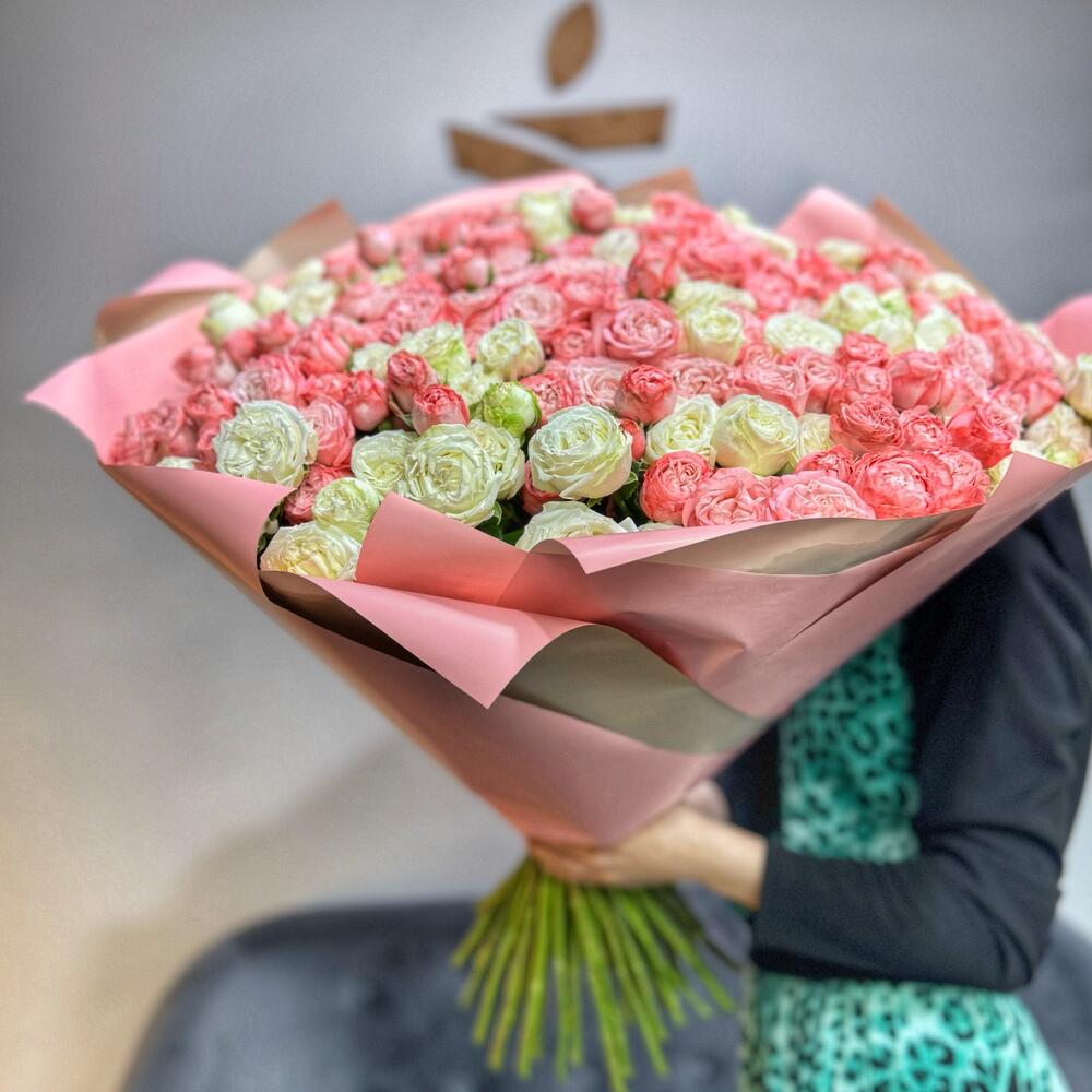 Микс кустовые розы