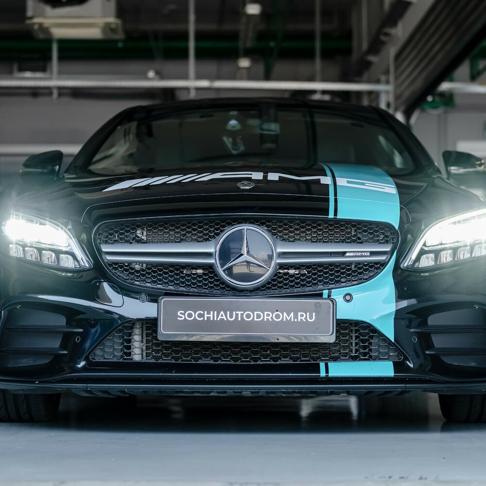 [Electronic certificate] Master class on Mercedes-AMG C43 Coupe at SiriusAvtodrome with TraqChallenge+