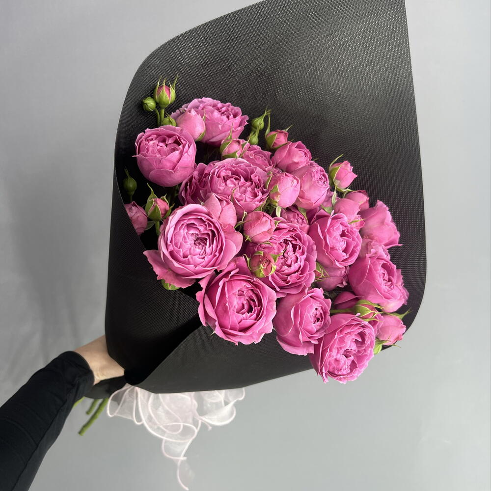 Монобукет кустовая пионовидная Роза Мисти Баблс💕💕💕