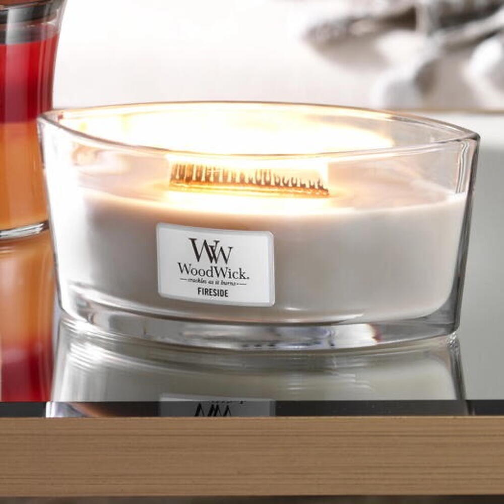 Ароматическая свеча WoodWick Домашний очаг, эллипс 453 гр