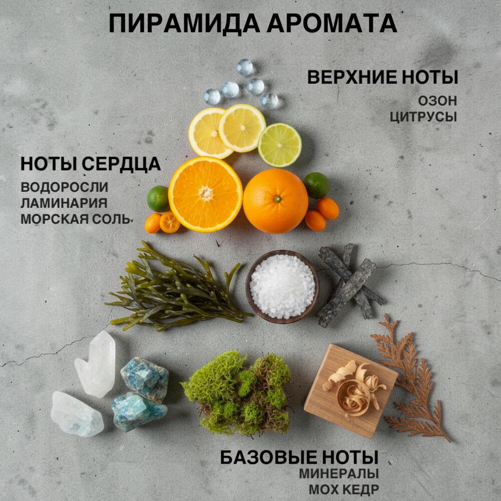 Свеча ароматическая Термальный источник, хлопковый фитиль