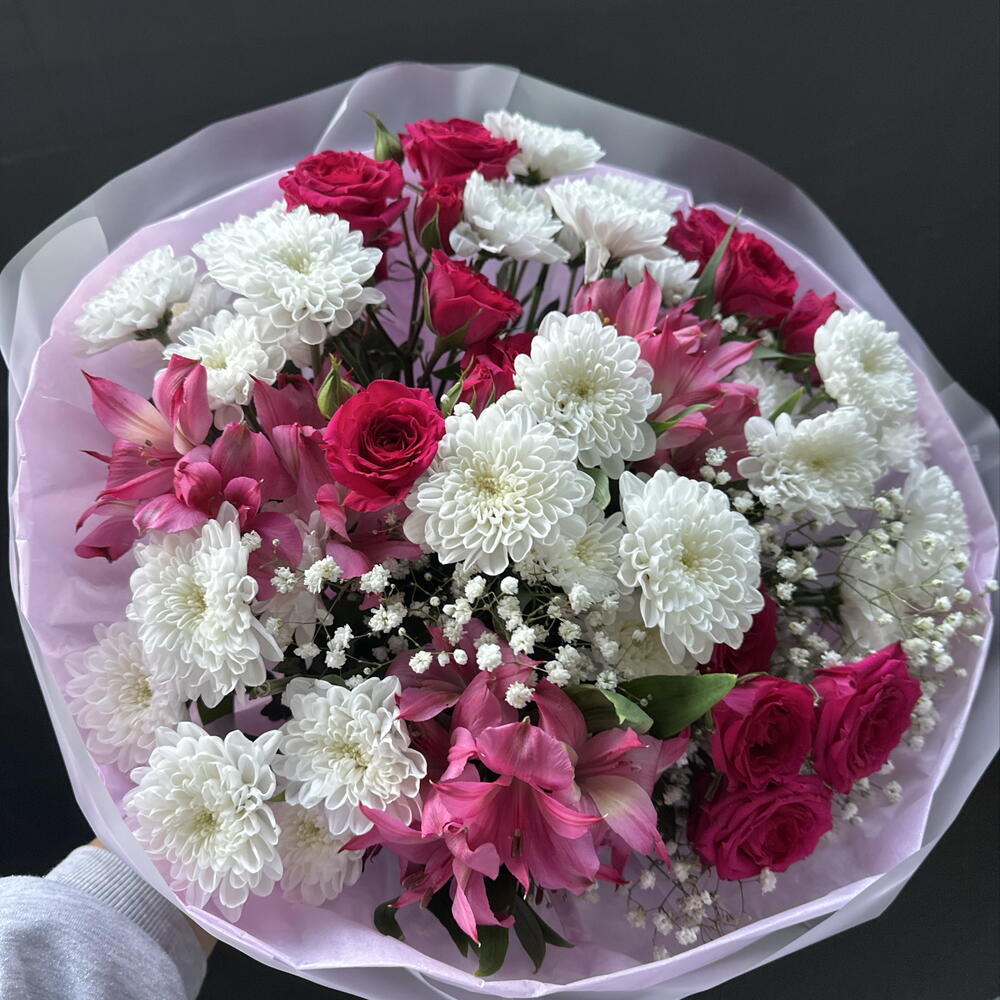Букет 💐 Малиновый 💐