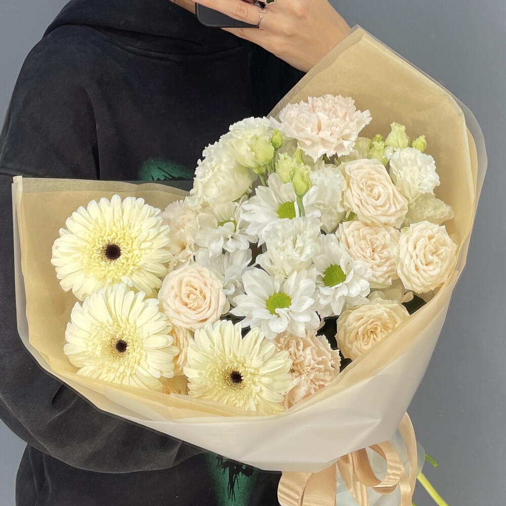 Букет с герберами 🌼