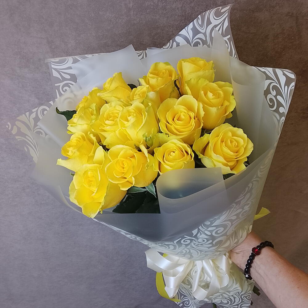 Розы жёлтые 💛