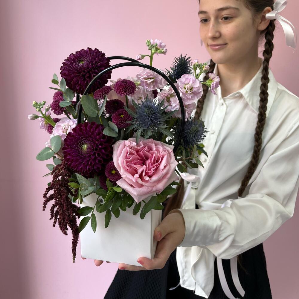 Сумка с цветами 1 сентября 🌻
