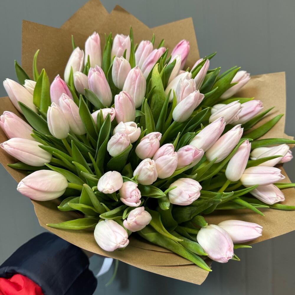 Тюльпаны в крафте 💕🌸