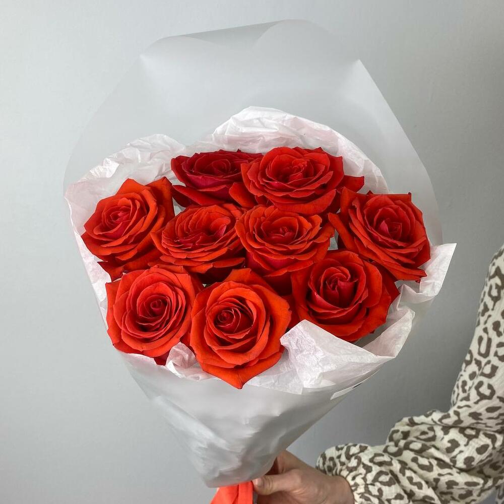 🌹 Букет от Flowersgift из 9 красных роз ▪️ 2