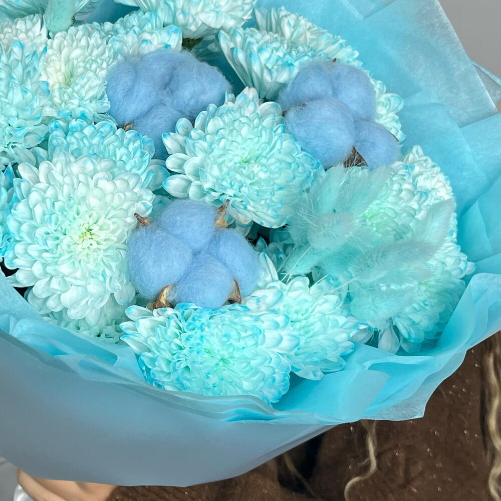 Сухоцветик «M»💙 стойкие хризантемы и сухоцветы 😊