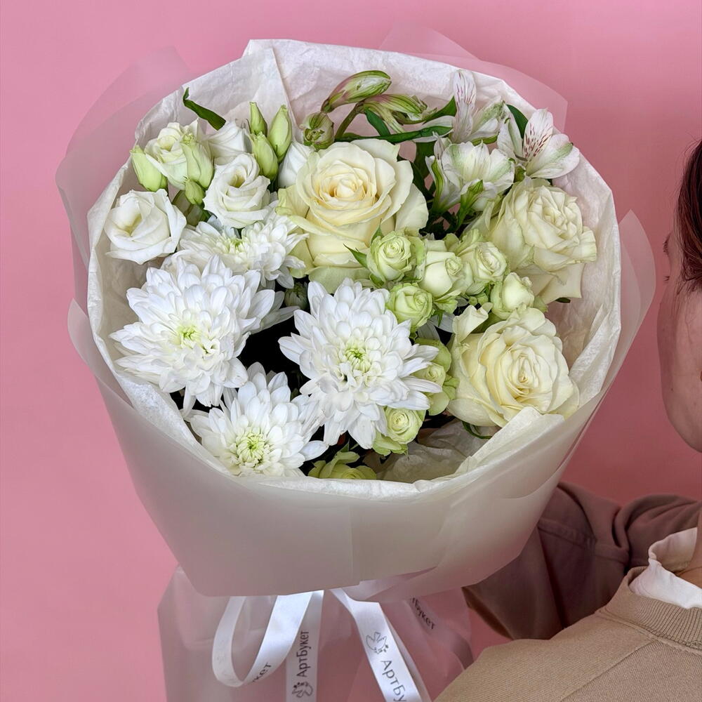 Mixed bouquet "Princess Swan"
