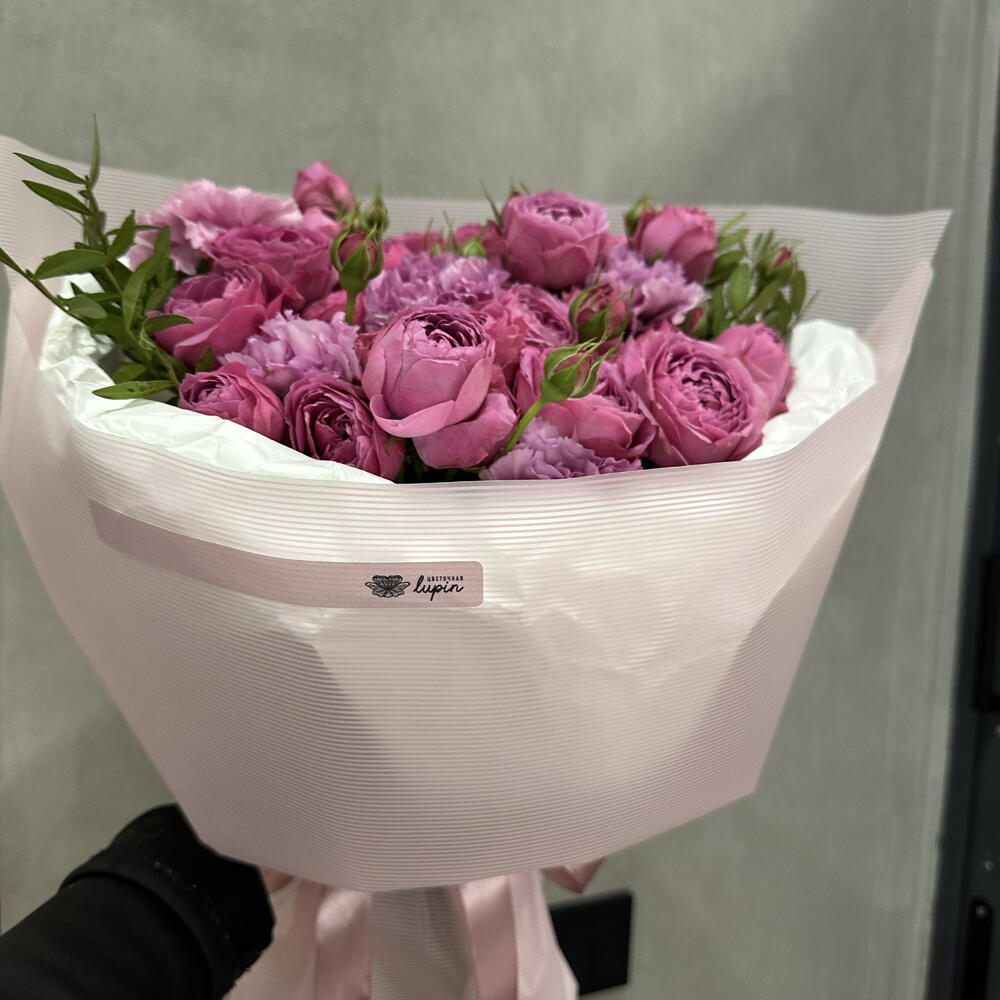 Мисти баблз и диантус