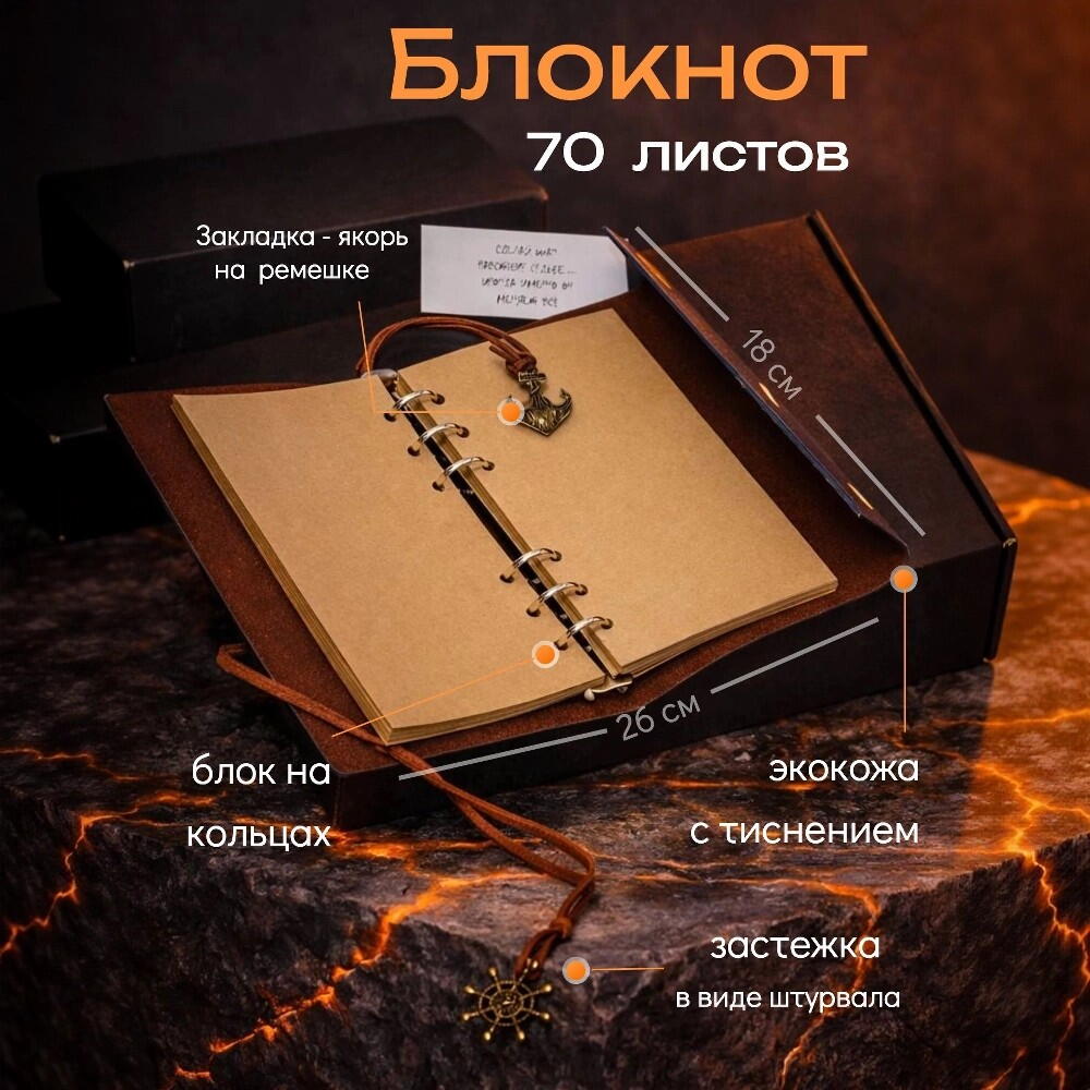 Подарочный набор с термокружкой и блокнотом