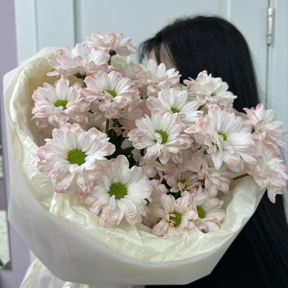 Букет из хризантем