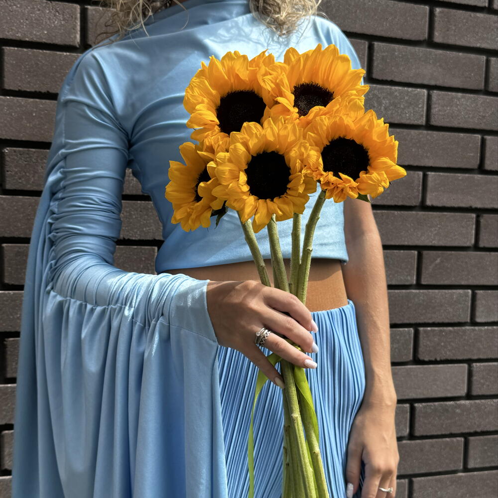 Подсолнухи