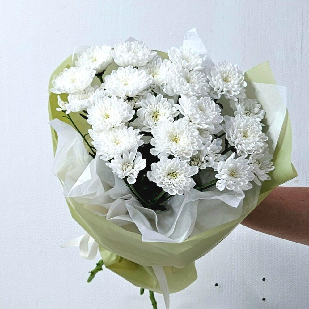 Алтай. Букет S  из 3 хризантем