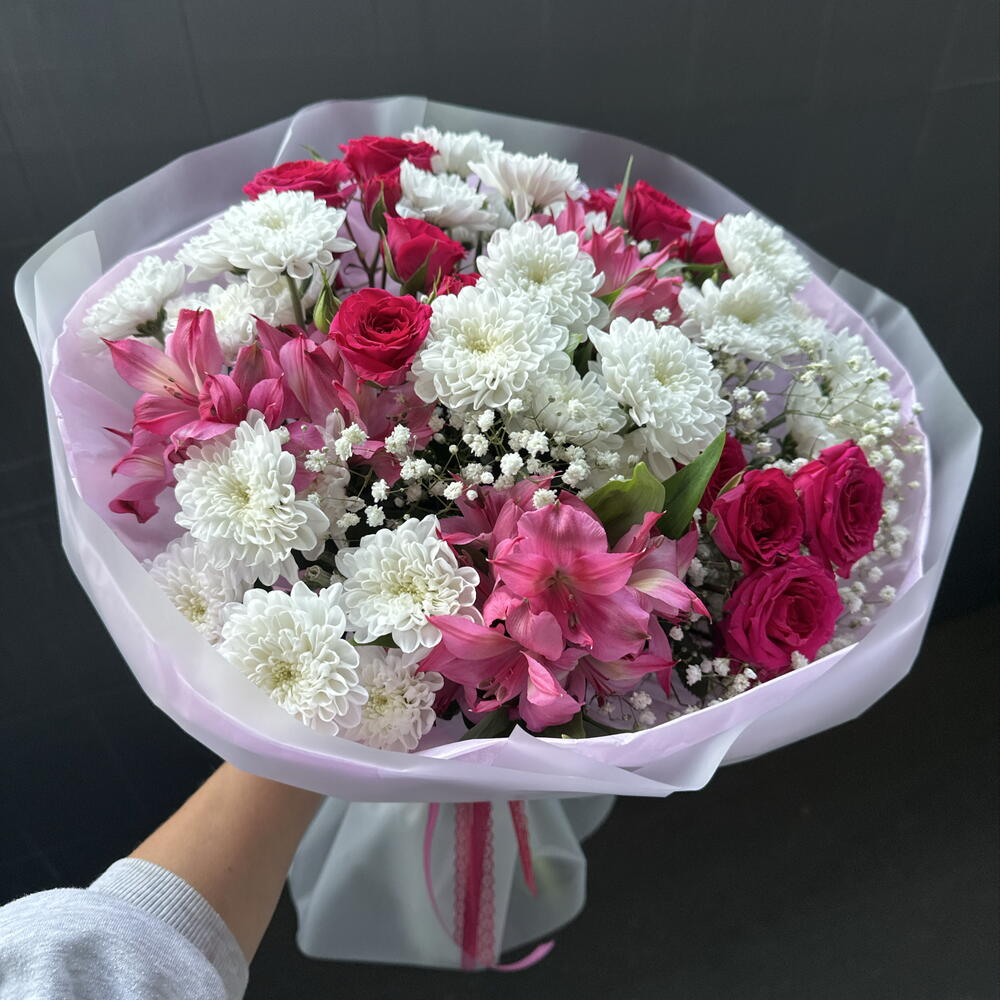 Букет 💐 Малиновый 💐