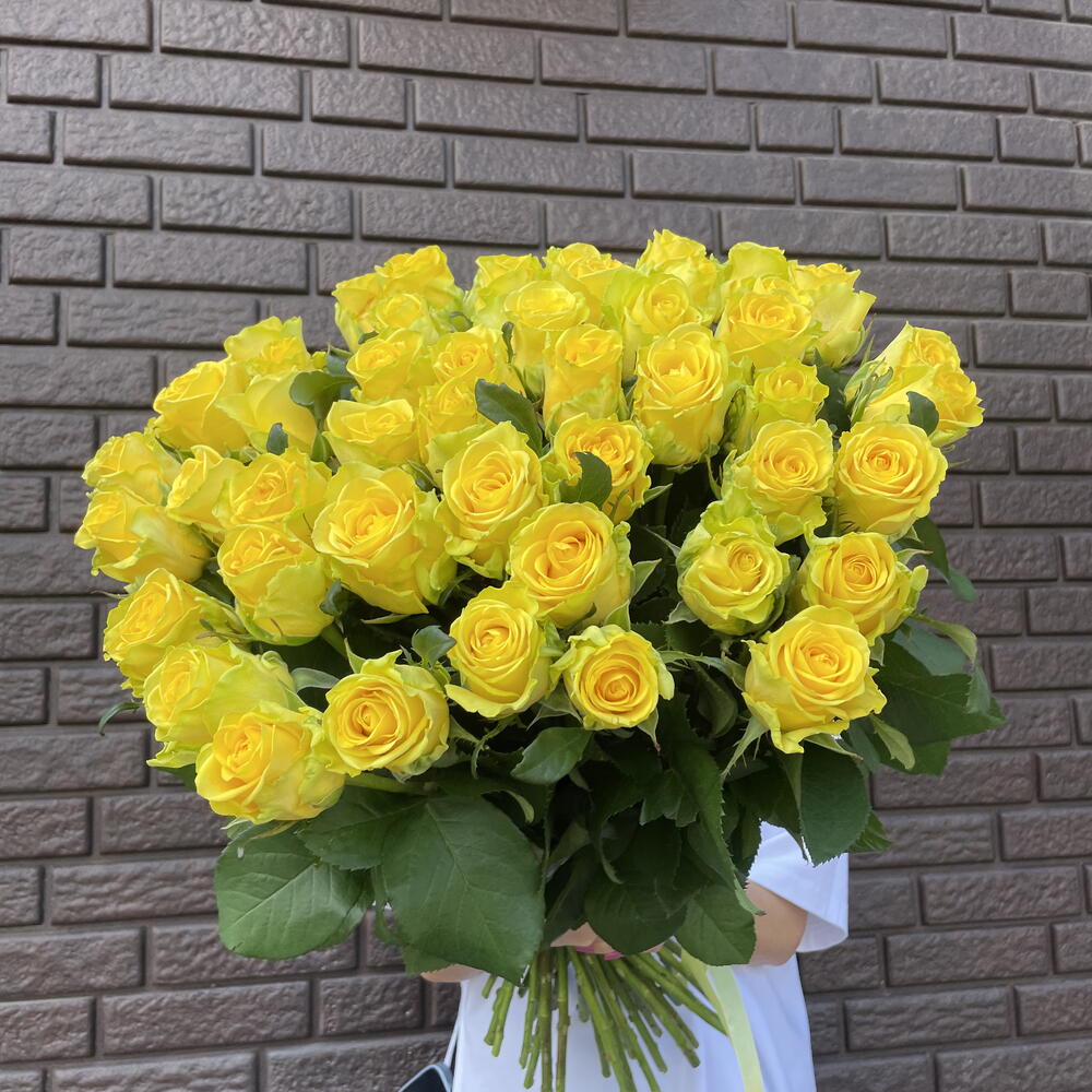 Роза 💛💛💛💛💛 59шт