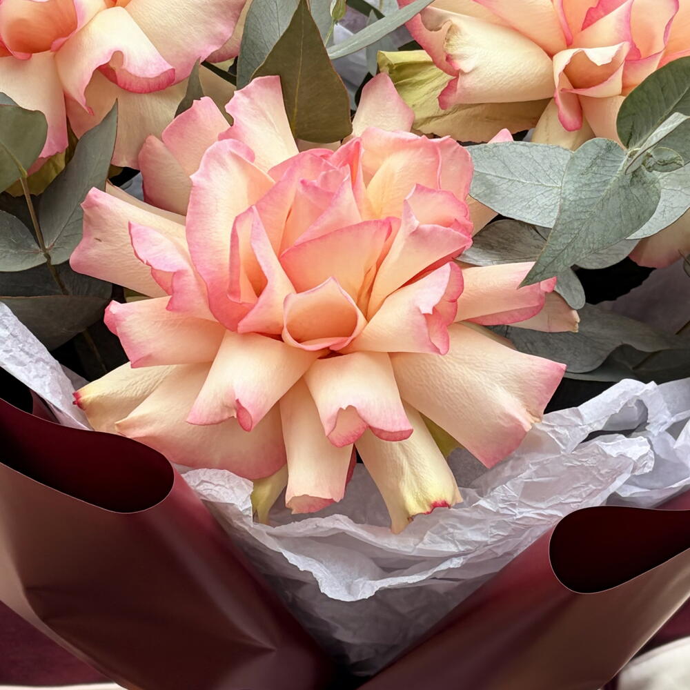 Стильный букет🍁🌸 «Улыбайтесь вам идёт»🍁🌸