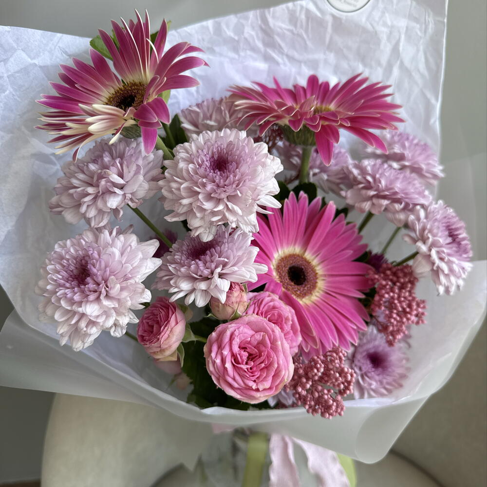 Букет с герберами 🌸