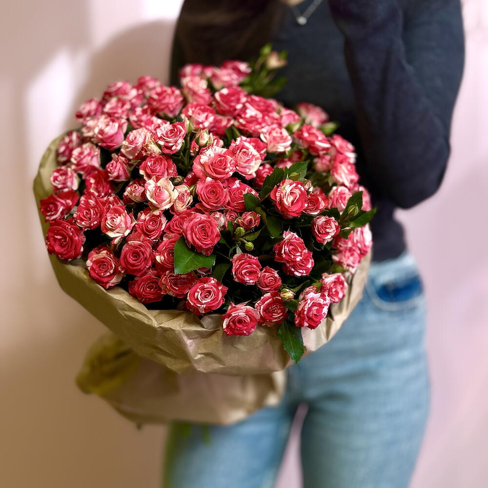 Кустовые розы Фаер 19