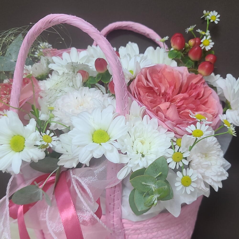 Розы в коробке