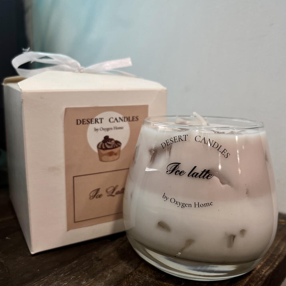 Аромасвеча Desert Candles by Oxygen Home Ice Latte