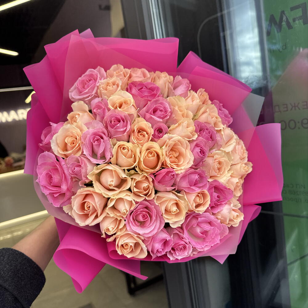 Монобукет мини роз💜🔥💕