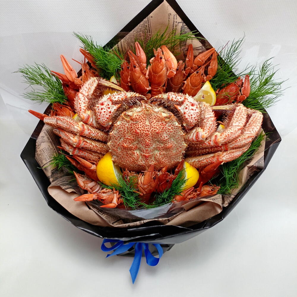 Мини раки с крабом