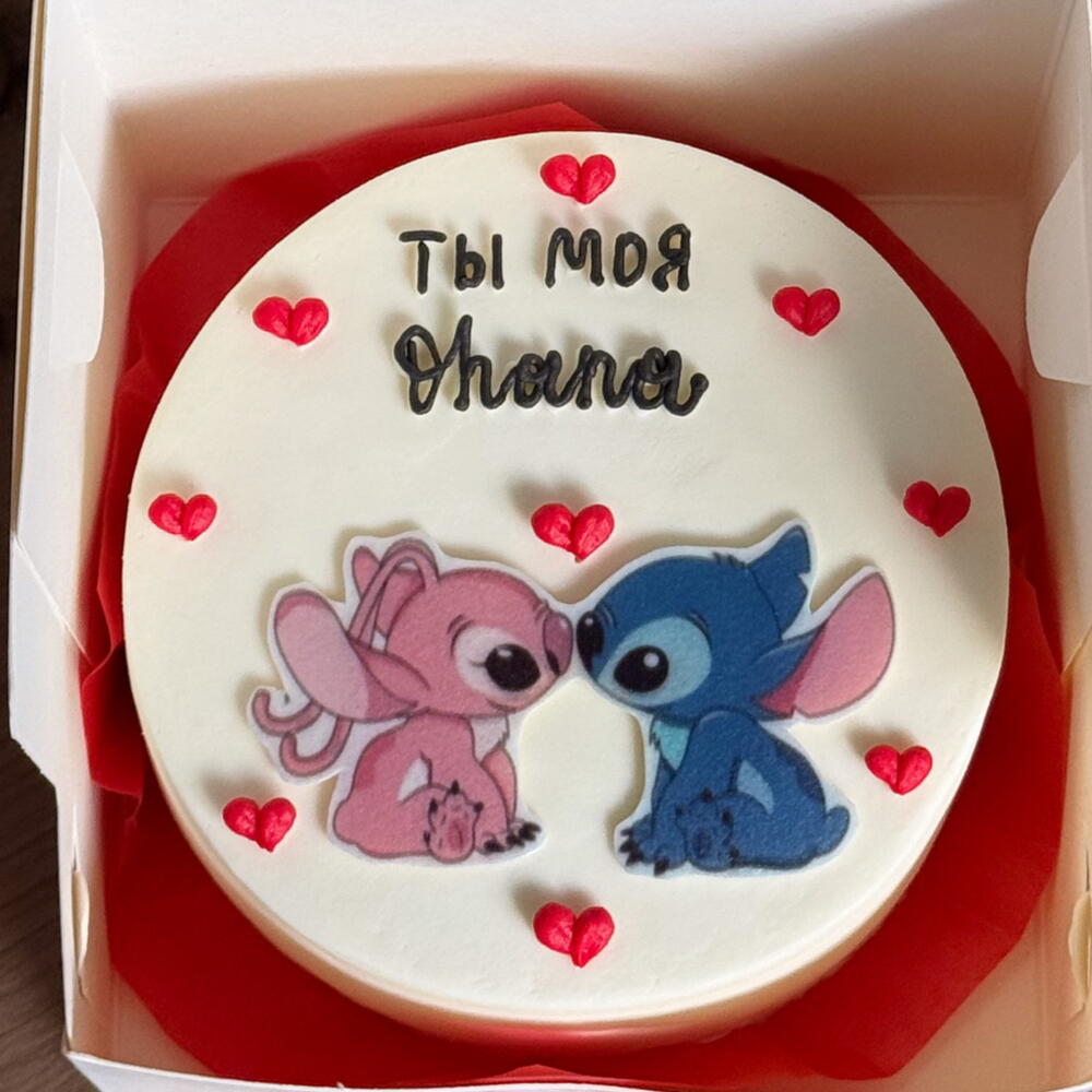 Бенто торт ты моя Ohana ( семья)