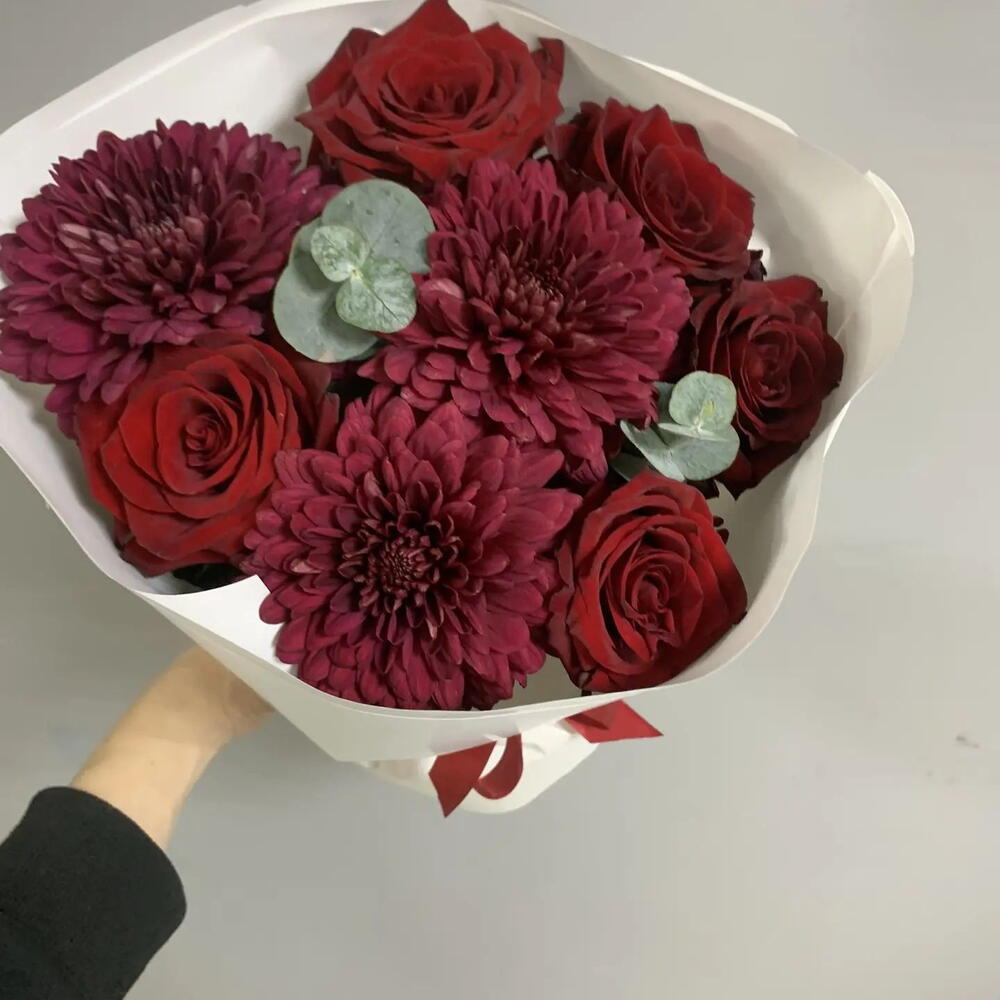 Букет "Бургунди"