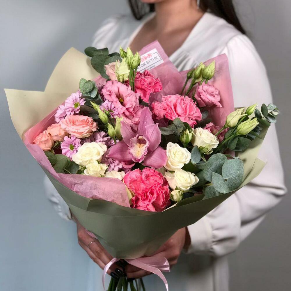 Сборный букет 031, Цветы и подарки в Мурино, купить по цене 3990 RUB ...