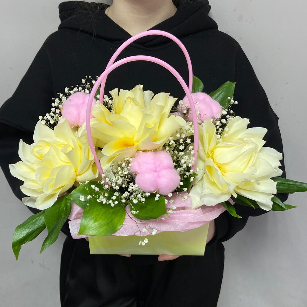 Цветы в коробке 31