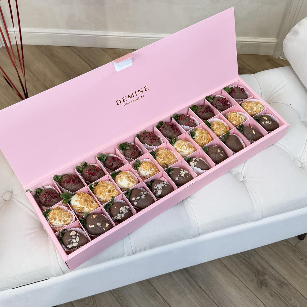 WOW-box из клубники в шоколаде 🍓