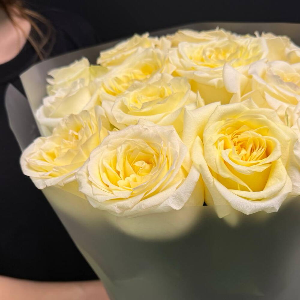 Монобукет из красивых роз 💛