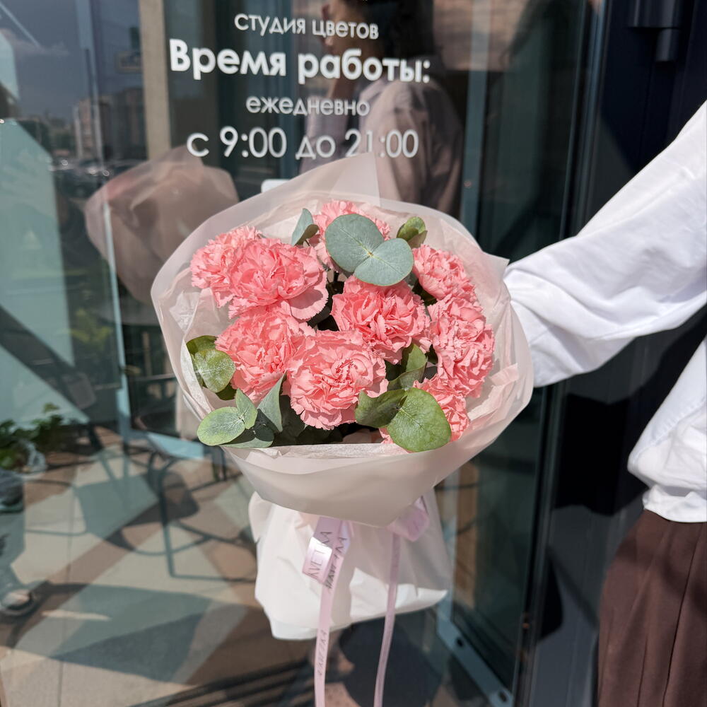 Букет «Клубничный зефир»