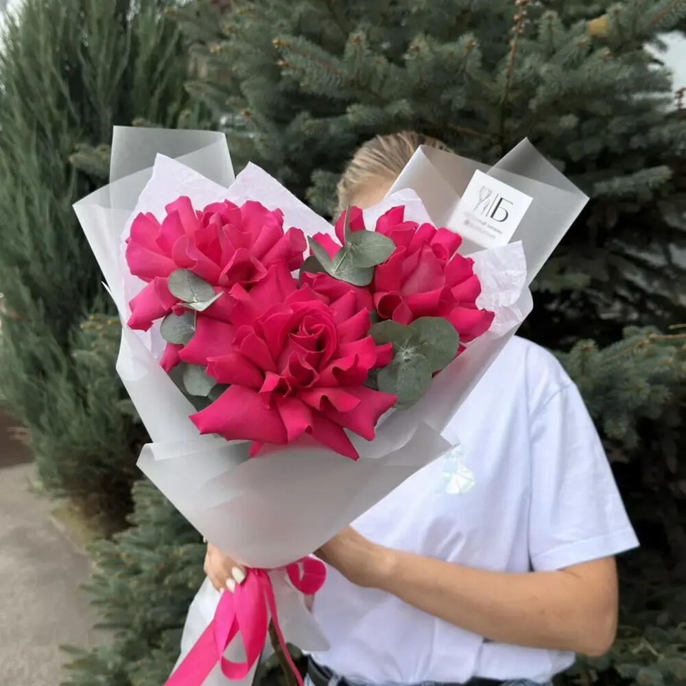 Букет-комплимент с французскими розами