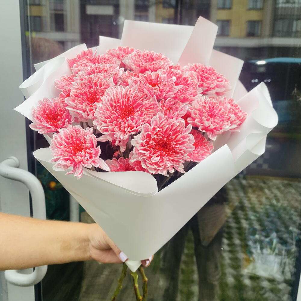 Букет из хризантем🌸