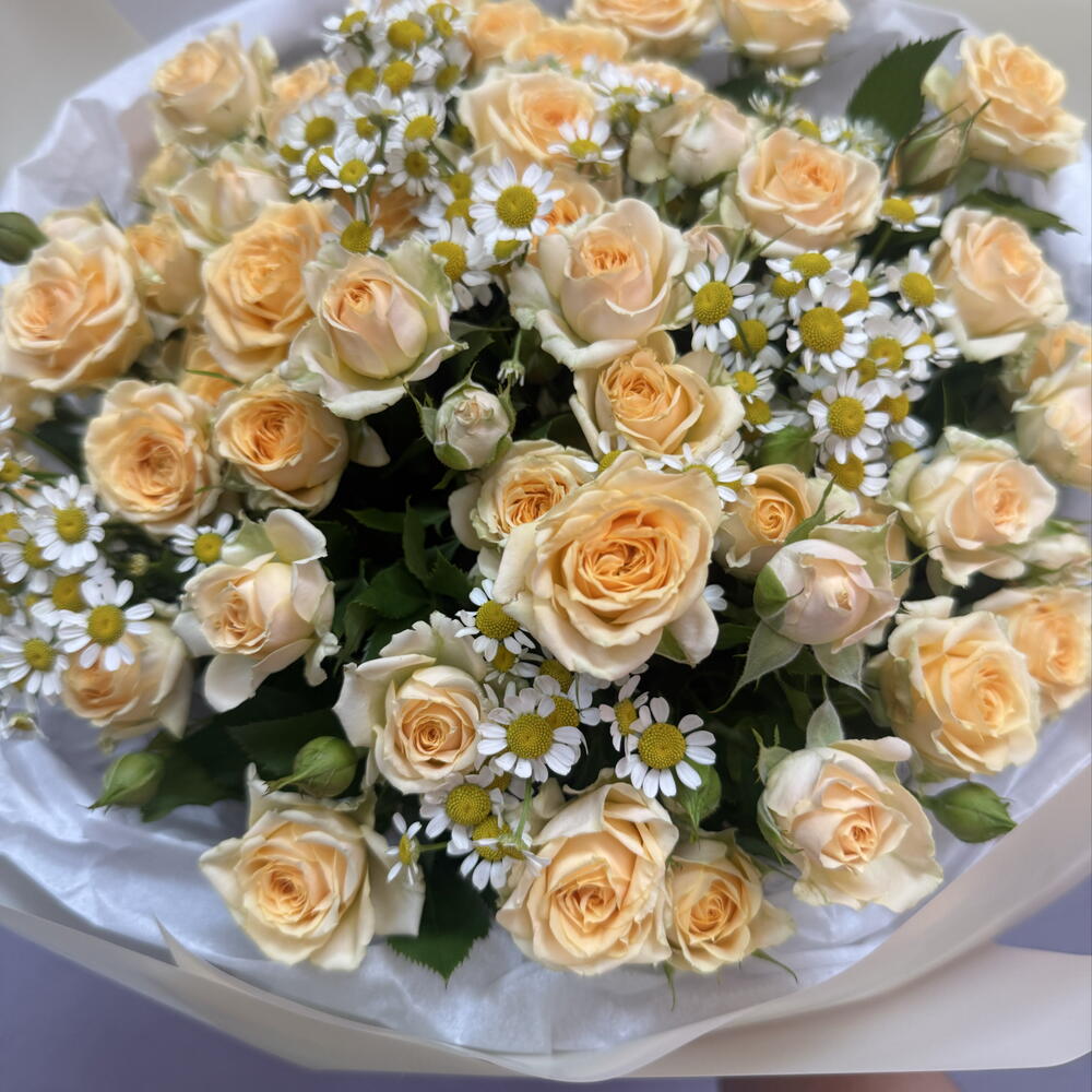 Букет персиковый🧡