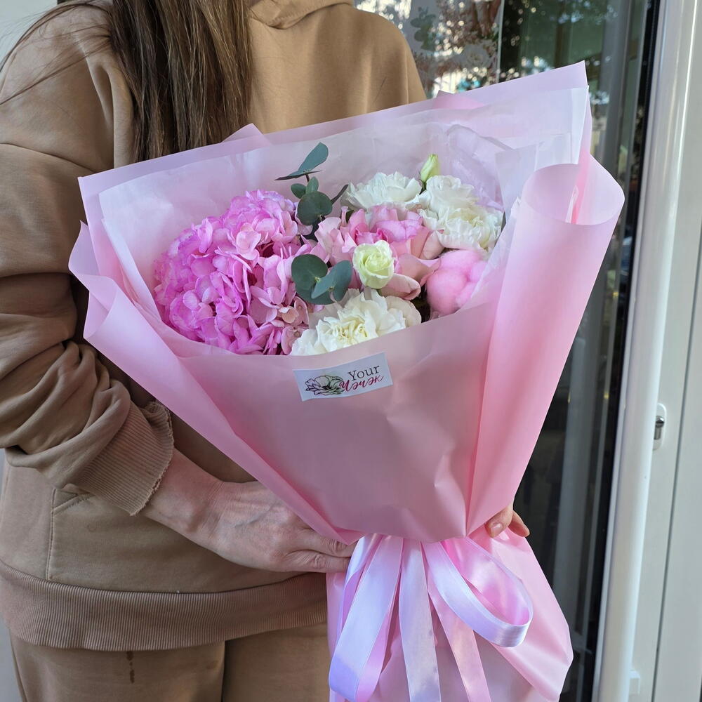 Букет розовый